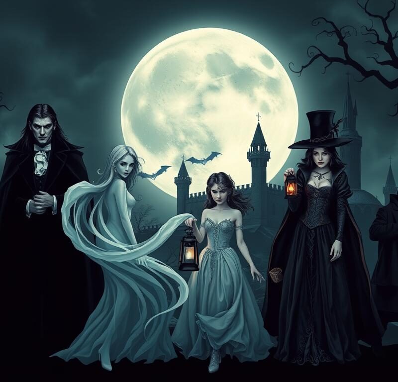 Iconic Characters in Gothic Romance: From Heroes to Villains