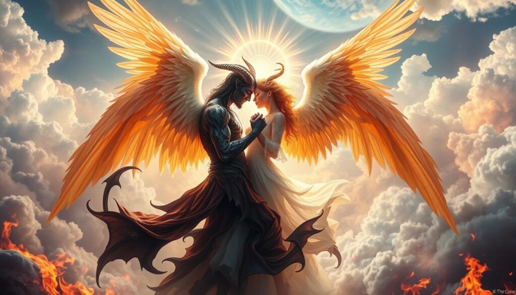 Literary Analysis of Angel-Demon Relationships